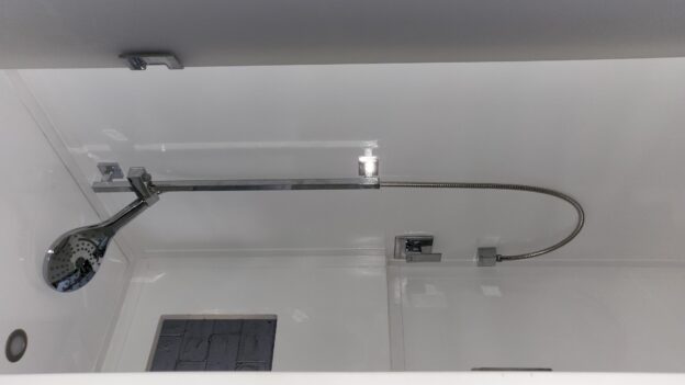 8x8 Camper Truck shower
