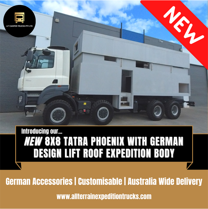 8x8 Tatra Phoenix with German Design Lift